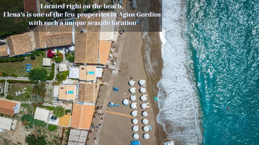 Elena'S Seaside Apartments & Studios Agios Gordios  Exterior foto